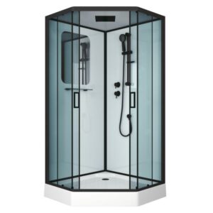 Niagara Душевая кабина Premium NG-6901-01D BLACK 90х90 см
