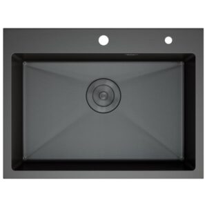 DQ Кухонная мойка DKS605006 графит
