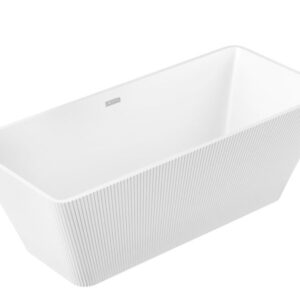 Grossman Акриловая ванна Cristal GR-2022M 170x75см белый матовый